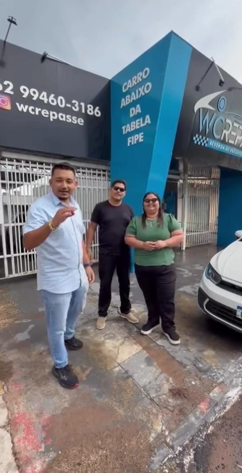 Fachada Loja Oficial WC Repasse - Carro Abaixo da Tabela FIPE